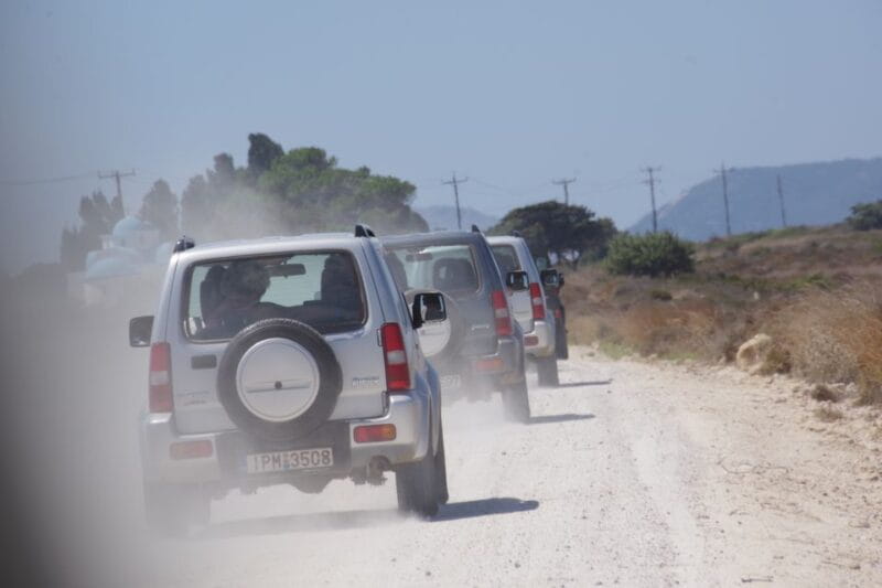 Rhodes: 4x4 Self-Drive Jeep Tour with Pickup in the North - Off-Road Trails and Scenic Viewpoints
