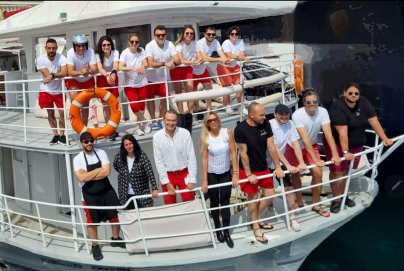 Rhodes: Bay to Bay Swim Cruise with Greek Buffet and Wine - Key Points / Takeaways