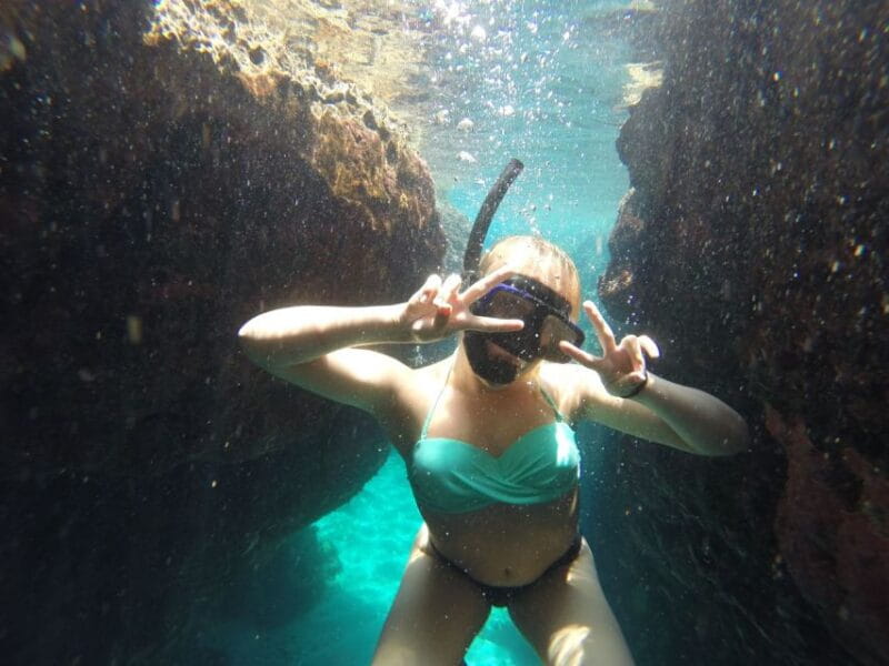 Rhodes: Beach Cruise with Swimming, Meal, & Unlimited Drinks - Key points / Takeaways