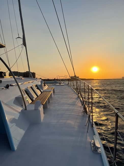 Rhodes: Catamaran Cruise with Snacks, Wine & Sunset Viewing - Key Points / Takeaways