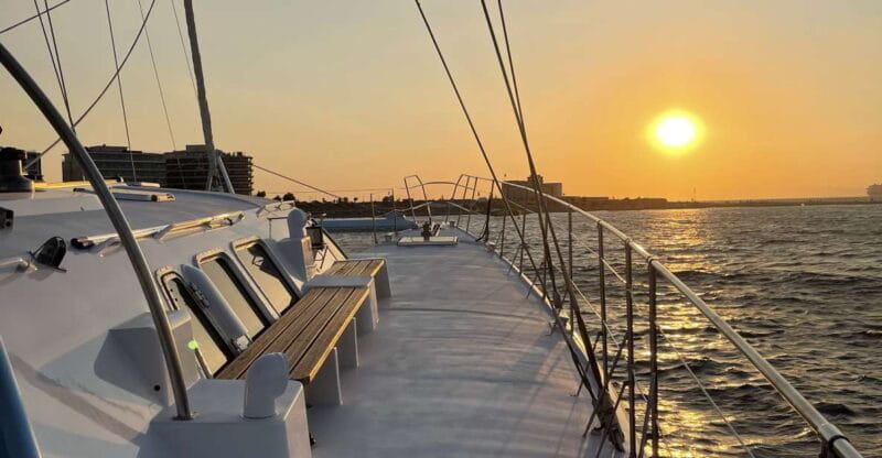 Rhodes: Catamaran Cruise with Snacks, Wine & Sunset Viewing - FAQ