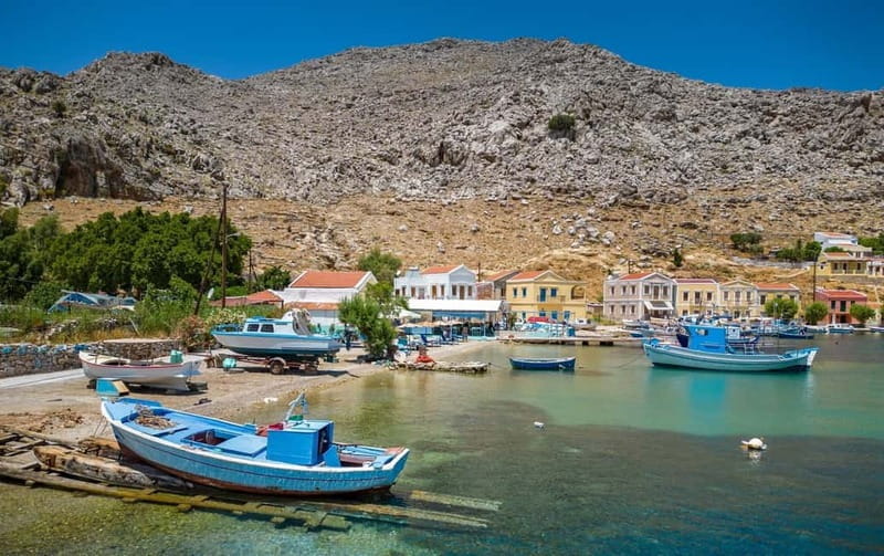 Rhodes: Cruise to Symi & St George's Bay with Hotel Transfer - The Swimming Stop at St. George’s Bay