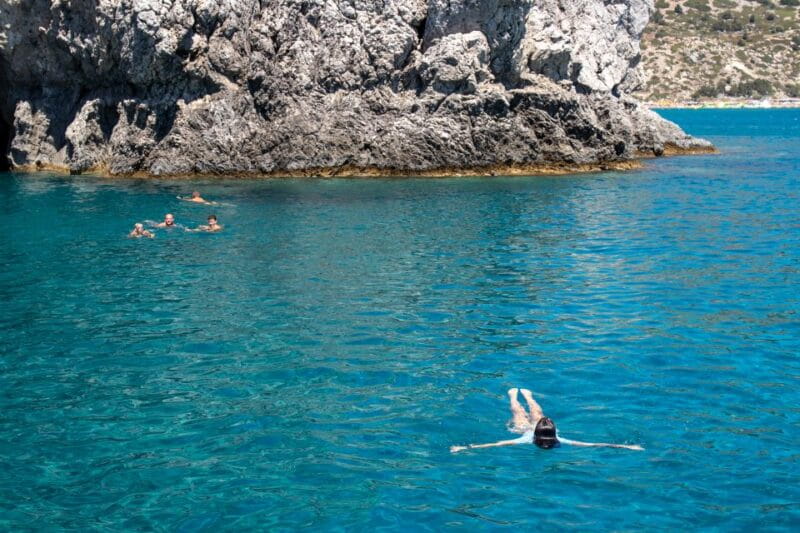 Rhodes: Full Day East Coast Bay to Bay Boat Trip with Lunch - An in-depth look at Rhodes Bay-to-Bay Boat Trip