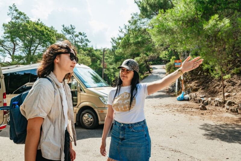 Rhodes: Guided Bus Trip to Lindos Village & Seven Springs - Scenic Drive and Photo Stops: Capturing Rhodes