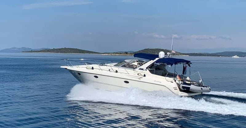 Rhodes motor yacht boat trips - About the experience