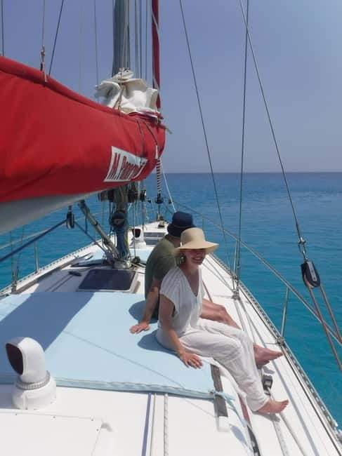 Rhodes: Sailing Yacht Cruise with Food & Drinks (SmallGroup) - Anthony Quinn Bay: The Emerald Jewel