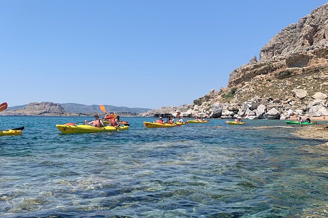 Rhodes Sea Kayaking Adventure Including Transfers - Snorkeling and Swimming Opportunities