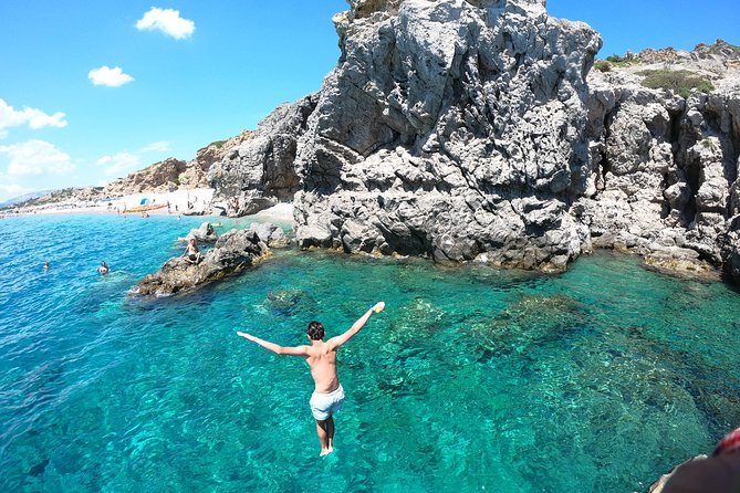 Rhodes Sea Kayaking Tour - Crossing Anthony Quinn Bay