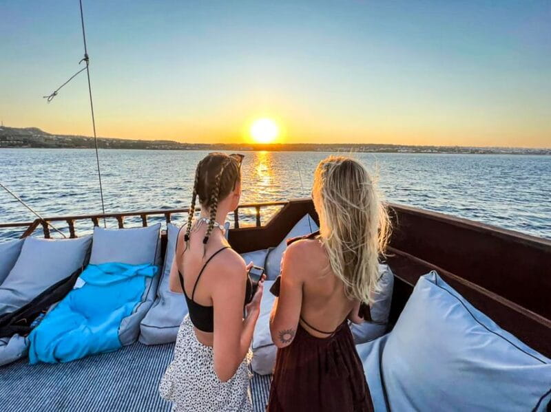 Rhodes: Sunset Cruise with Greek BBQ and Unlimited Drinks - Key Points / Takeaways