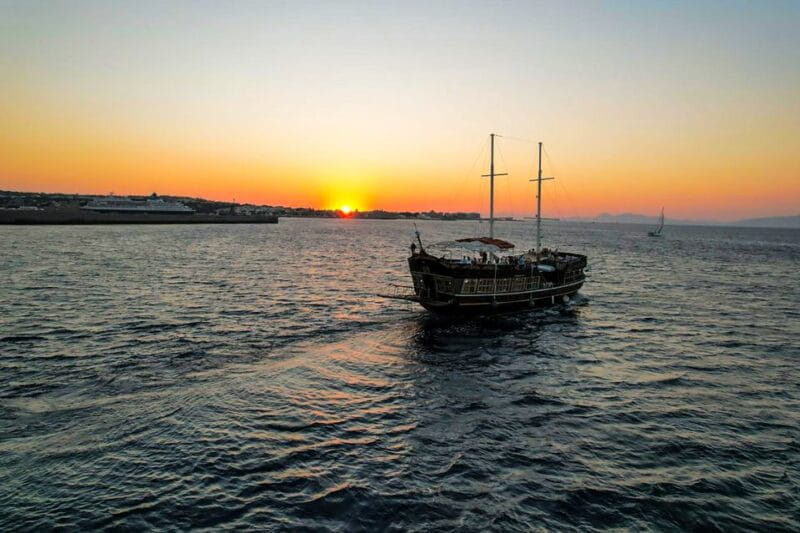 Rhodes: Sunset Cruise with Greek BBQ and Unlimited Drinks - Water Activity and Relaxation