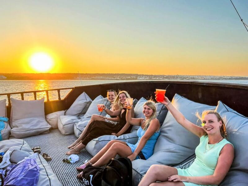 Rhodes: Sunset Cruise with Greek BBQ and Unlimited Drinks - Food and Drinks: A Highlight