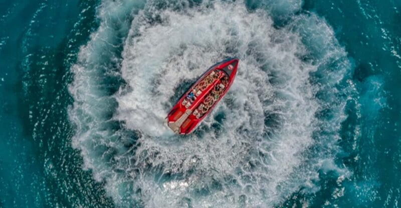 Rhodes Town: Adrenaline Jet Boat Adventure - Engaging and Dynamic Guides