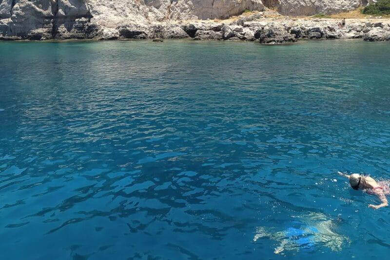 Rhodes Town: Anthony Quinn, Kalithea & Afandou Boat Cruise - Setting Sail from Mandraki Harbor