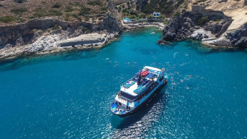 Rhodes Town: Boat Trip to Symi Island and St Marina Bay - Second Leg: Sailing to Symi and Exploring the Town