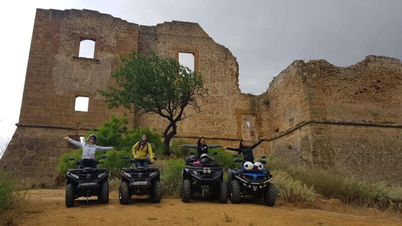 Ribera: Quad bike tour to Poggiodiana Castle & surroundings - Key points / Takeaways