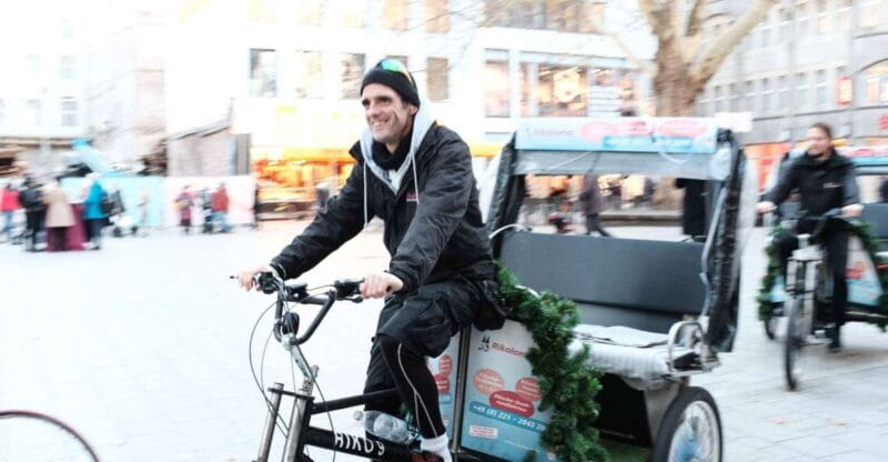 Rickshaw Glühwein Ride - Experiencing Cologne From a Rickshaw