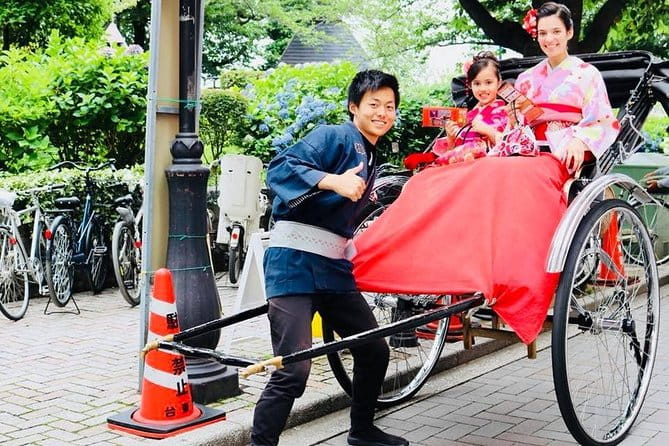 Ride a Rickshaw Wearing a Kimono in Asakusa! Enjoy Authentic Traditional Culture! - Whats Included