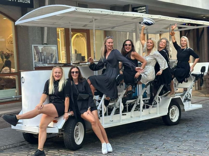 Riga: Prosecco Bike & Pub Crawl - Key Points / Takeaways