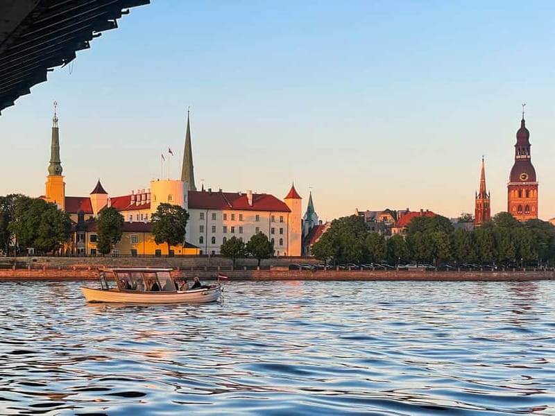 Riga: Riga Canal and Daugava River Sunset Boat Cruise - Riga: Riga Canal and Daugava River Sunset Boat Cruise — A Serene Waterway Adventure