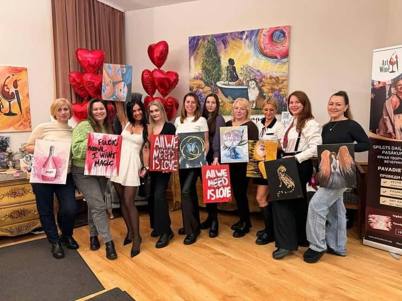 Riga: Sip and Paint Party for Corporate and Private Events - FAQ