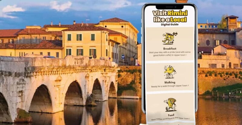 Rimini: digital guide made with a local for a walking tour - Key Points / Takeaways