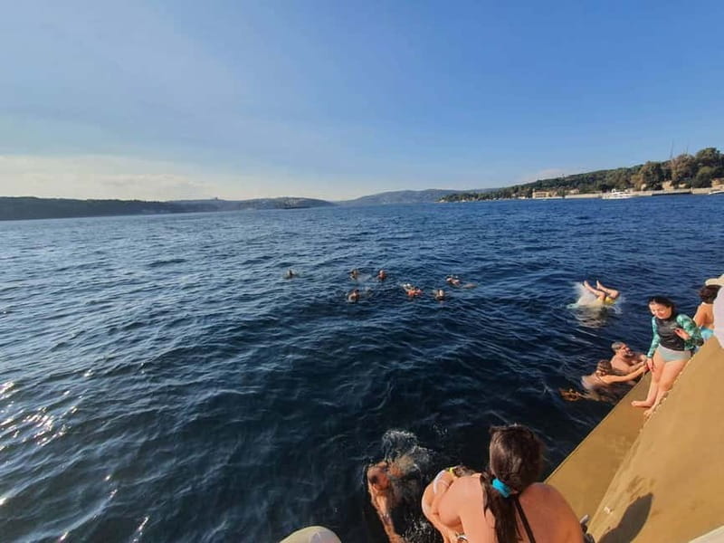 River Cruise Tour Lunch Soft Drinks Foam Party Caretta Swim - Key Points / Takeaways