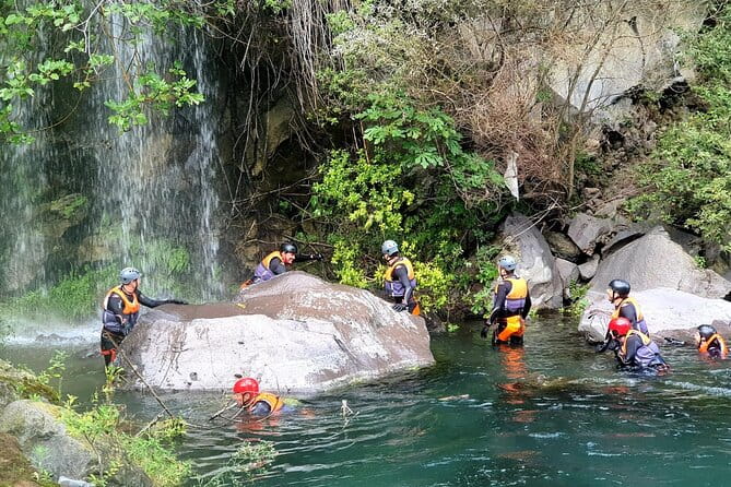 River Jumping Alcantara Gurne - Key Points