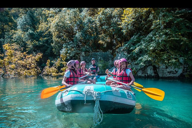 River Rafting at Voidomatis River!! Zagori Area - Artificial Dam and Historic Kleidonia Bridge