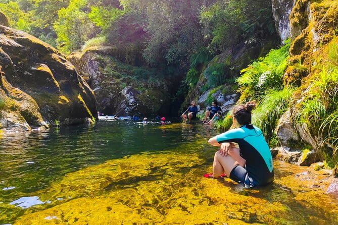 River Trekking through wild lagoons and Waterfalls - Exploring the Wild Lagoons and Waterfalls: A River Trekking Adventure Near Braga