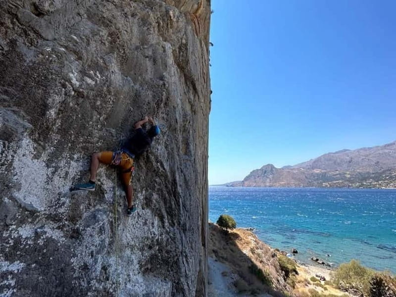 Rock Climbing in Crete with a Guide at Plakias Beach sectors - FAQ