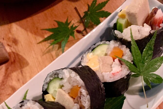 Roll Your Own Sushi and Fry Your Own Tempura in Osaka - Sushi Rolling and Tempura Frying Practice