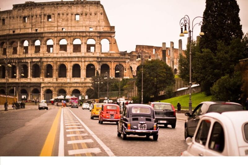 Rome: 3-Hour City Tour by Vintage Fiat 500 - The Experience of Driving and Sightseeing Combined