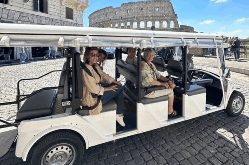 Rome: 3-hour guided city tour by electric golf cart - Key points / Takeaways