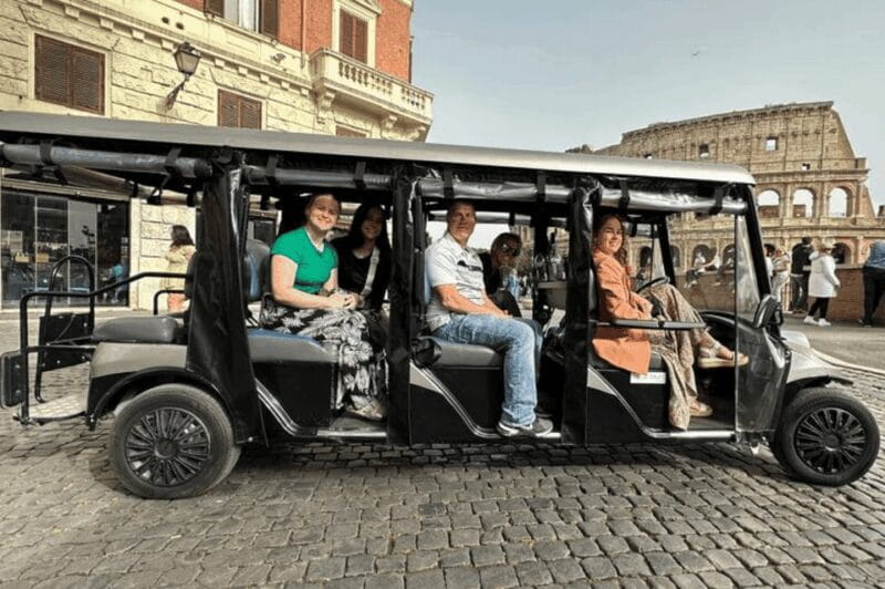 Rome: 3-hour guided city tour by electric golf cart - Exploring Rome in Style and Comfort