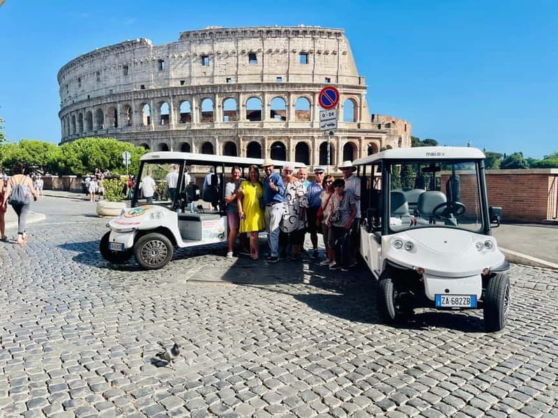 Rome: 4 hours Deluxe Golf cart Personalised Sightseeing tour - Trastevere and Hidden Corners