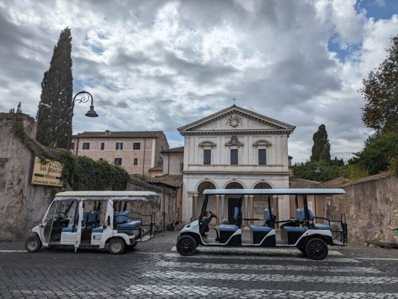 Rome: Appian Way & Catacombs Golf Cart Shared Tour - Key Points / Takeaways