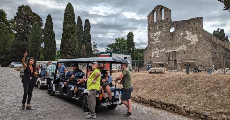 Rome: Appian Way & Catacombs Golf Cart Shared Tour - FAQ