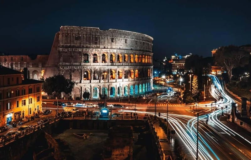 Rome by Night Car Tour with Local Guide - The Lively Streets and Nightlife