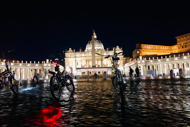 Rome by Night-Ebike Tour With Food and Wine Tasting - Group Size Limits