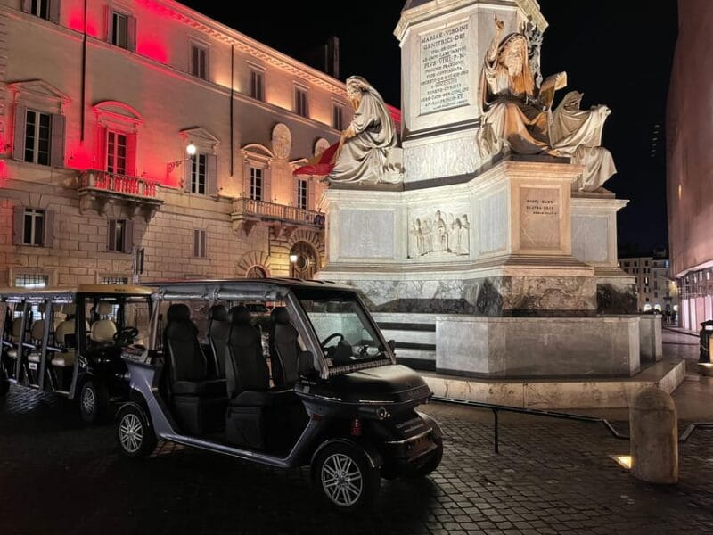 Rome by Night Private Golf Cart Tour - Practical Details and Tips