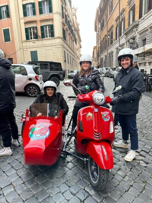Rome by Vespa: Private guided tour in Sidecar vintage style - Price and Logistics: What to Know