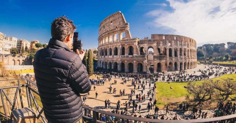 Rome: Colosseum & Forum Experience with Free Audio Guide App - Entering the Colosseum: Efficient and Straightforward