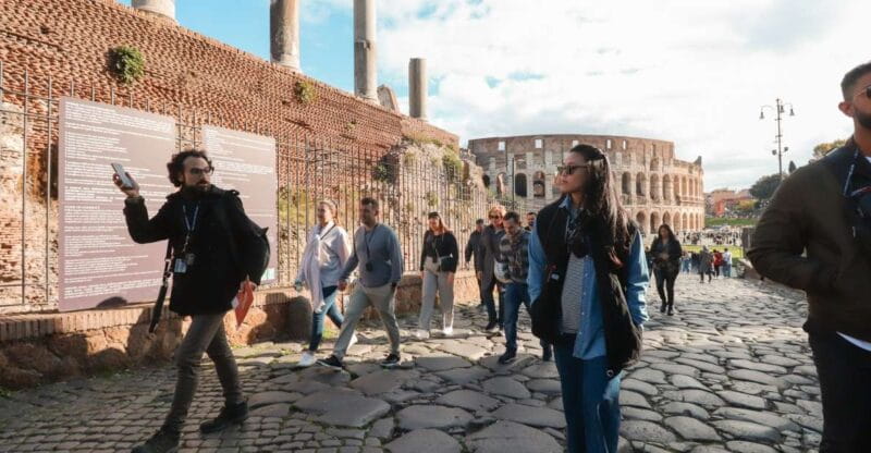 Rome: Colosseum, Roman Forum and Palatine Hill Guided Tour - Entering The Colosseum: First Impressions