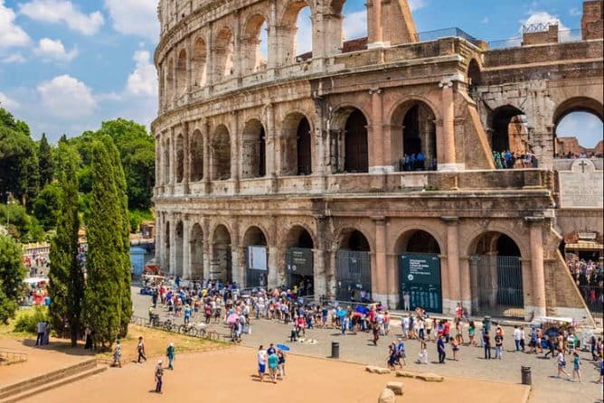 Rome: Colosseum, Roman Forum & Trajan's Market Exterior Tour - Entering the Iconic Monuments: What You Can Expect
