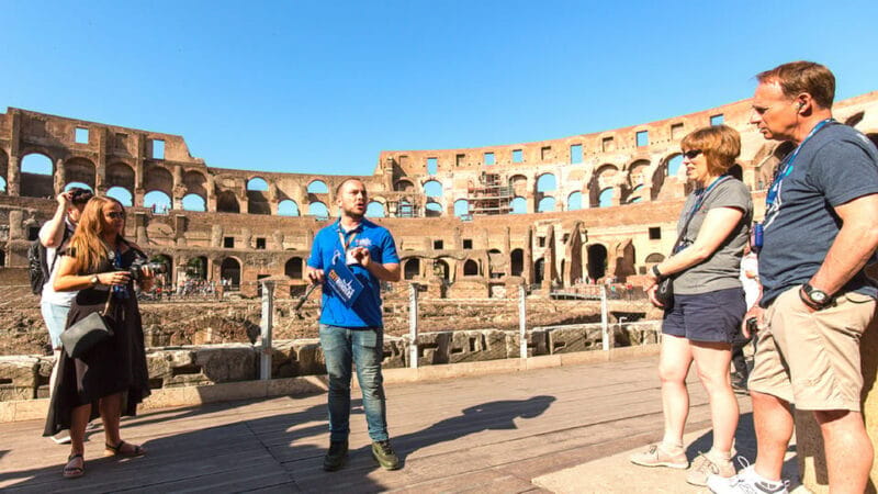 Rome: Colosseum with Arena Floor, Palatine Hill & Forum Tour - Climbing to the Upper Tiers – Views and Atmosphere