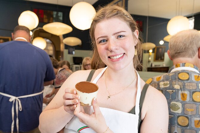 Rome Cooking Class: Fettuccine & Tiramisu Lovers Workshop - Homemade Tiramisu Creation