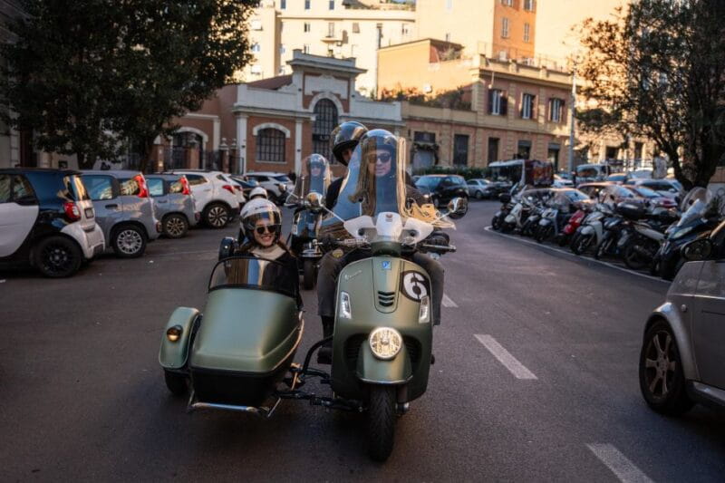 Rome: Day and Night Private Vespa Tour with Hotel Pickup - Discovering Rome in Style: The Vespa Sidecar Experience