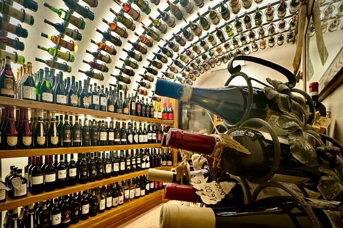 Rome Dinner Food Tasting with Wine Pairing Experience Trastevere - Entering The Ancient Roman Cistern