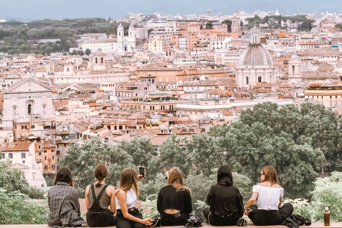 Rome: Enjoy Hidden Gems with Wine Tasting, Half Day Private Tour - The Green Spaces and Panoramic Views of Rome
