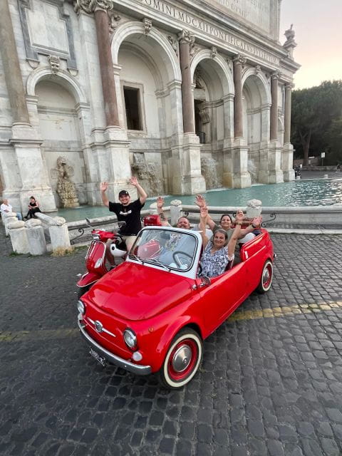 Rome: Evening Fiat 500 and Vespa Prosecco Tour - The Sum Up